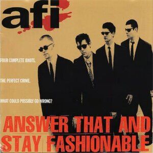 AFI Answer That And Stay Fashionable LP ~ Possibly Colored Vinyl ~ New/Sealed!